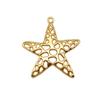 Starfish Charms Multi Color Metal Pendants For Beach Themed DIY Jewelry Accessories