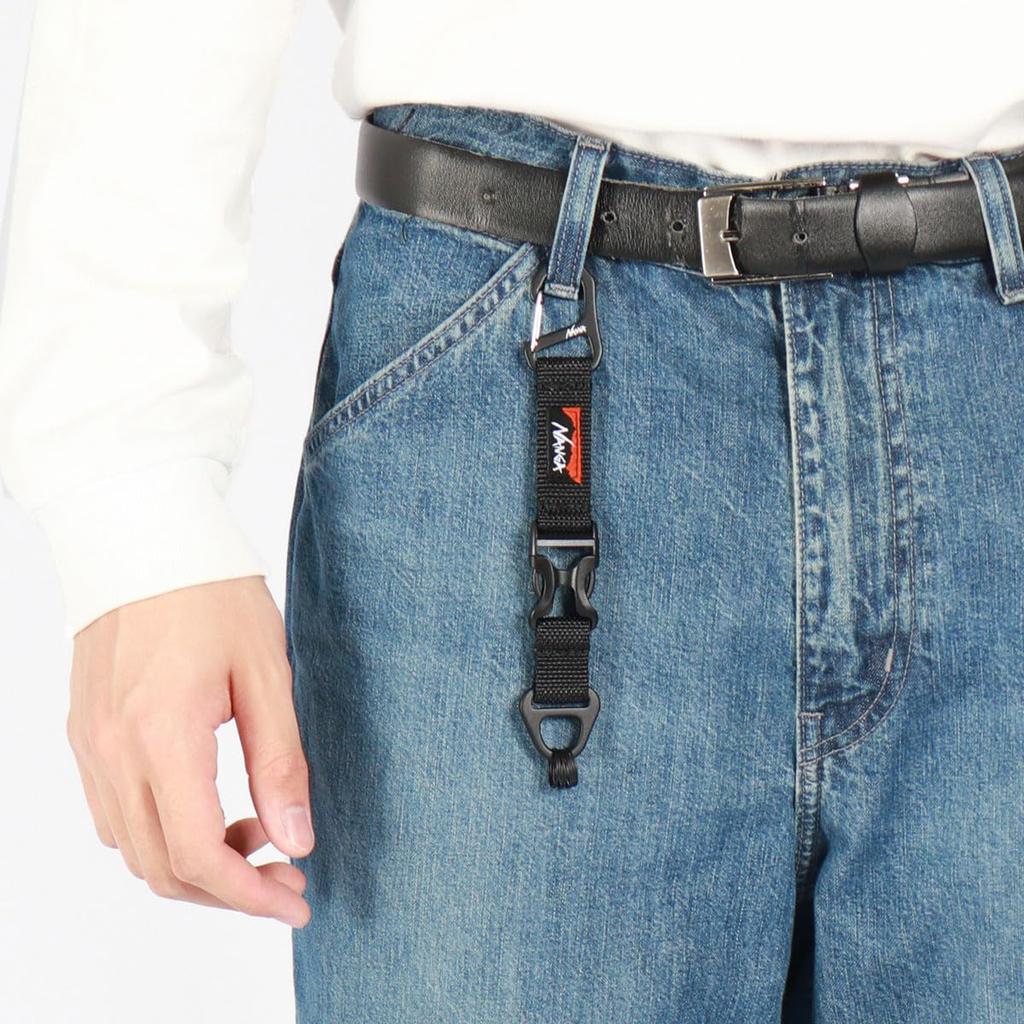 NANGA CARABINER KEY HOLDER Carabiner Key Holder Small Items Accessories Outdoor Camping Commuting to Work or School N00029