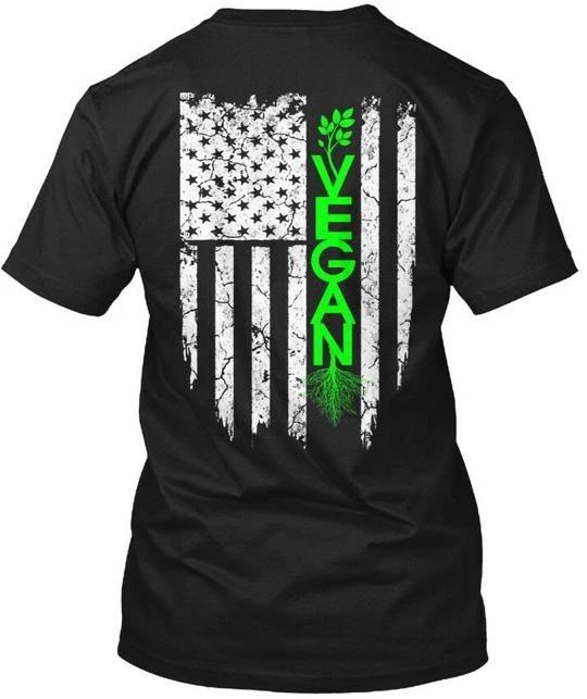 

Vegan - T shirt Made in the USA Size S to 5XL 4XL