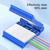 Handheld Fiber Optic Wiping Clip with Water Storage, Oil Removal and Dust-Free Cotton