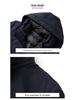 Brand High-End Men's Goose Down Jacket: Thickened, Warm, Hooded, 5-in-1 Casual Coat for Middle-Aged Dads