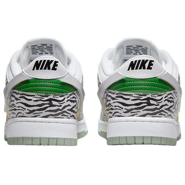 Nike Dunk Low Doernbecher 2022 Unisex Tenisky Bílá Černá Jablkově Zelená DR7305-100