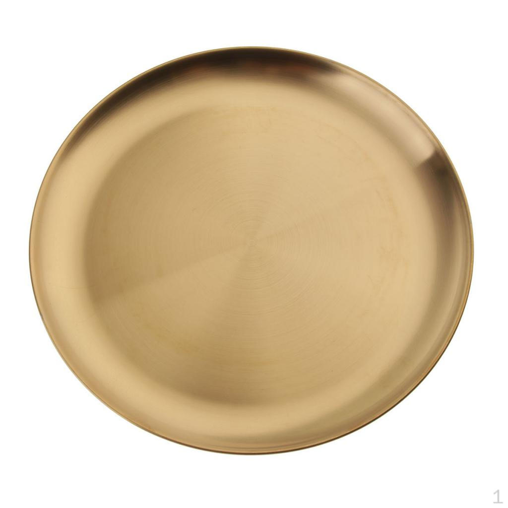 Dinner Plate Round Serving Dishes BBQ Picnic ware 26cm