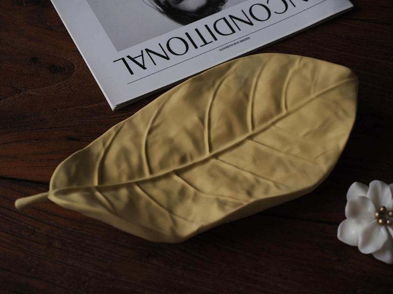 Schmuckschalenformen Schmucktablettformen Blattform Harzgussformen Silikonformen für DIY Handgefertigte Tabletts