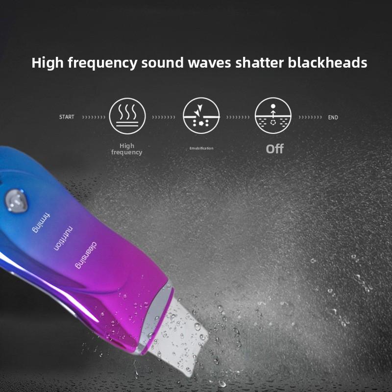 New Ultrasonic Peeling Machine To Exfoliate Blackheads, Negative Ions Introduced Into Micro-current Lifting Beauty Peeling Instrument