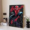 Full Round Diamond Painting "Spider-man" Art Rhinestone Picture Mosaic DIY 5D Cross Stitch Embroidery Home Decoration