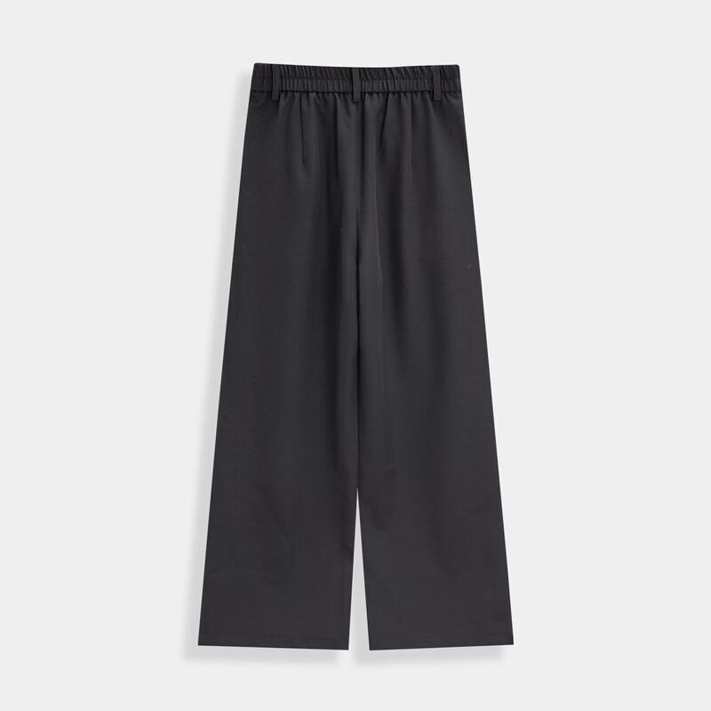 IEF 2025 Autumn Korean Style Wide-Leg Pants