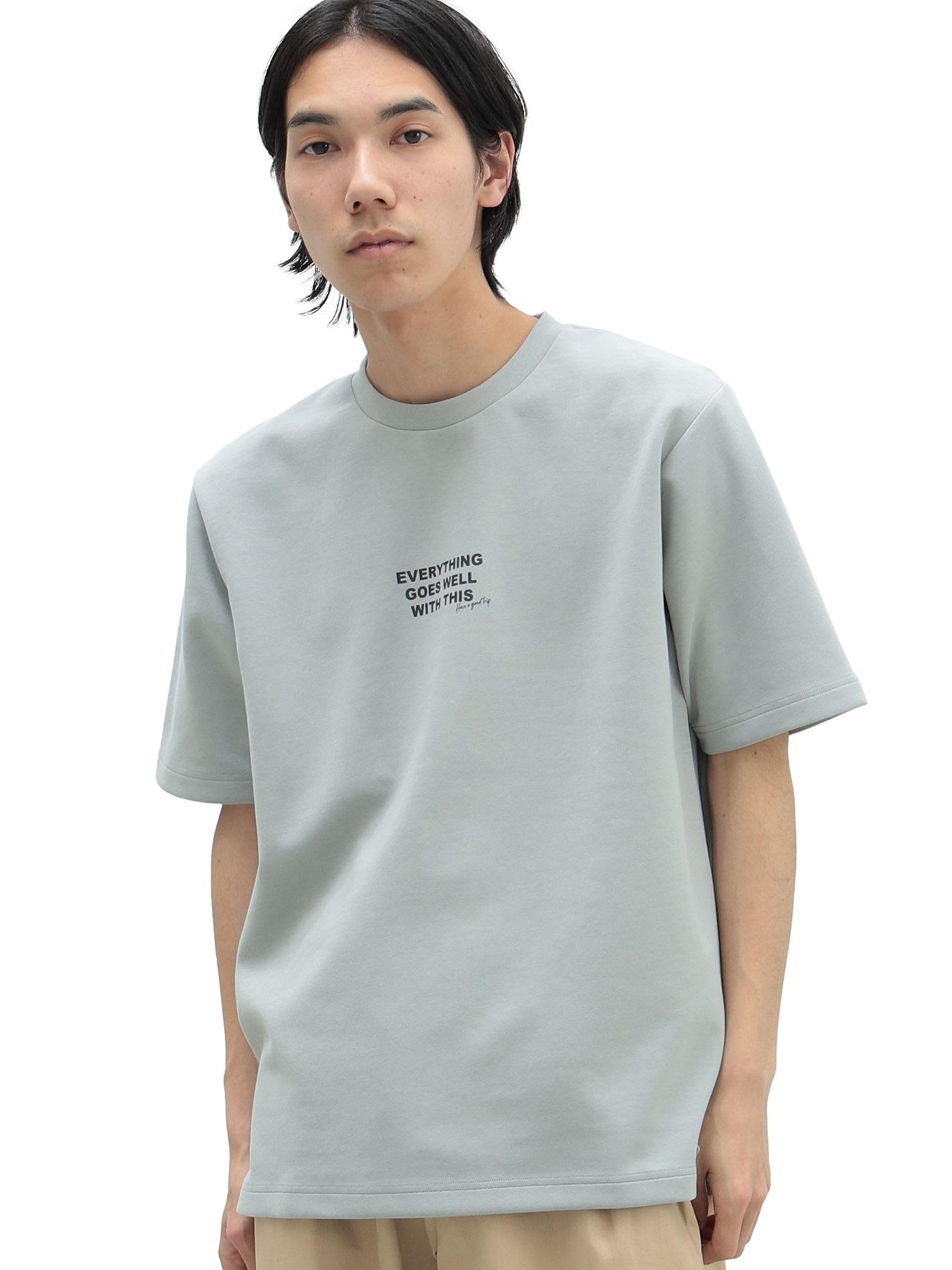 

Beams Heart S/S TEE Cardboard Logo Print T-Shirt Men s Gray Small