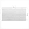 Gaming Protective Mat for Keyboard and Mouse Wooden Boards 100X50 Cm