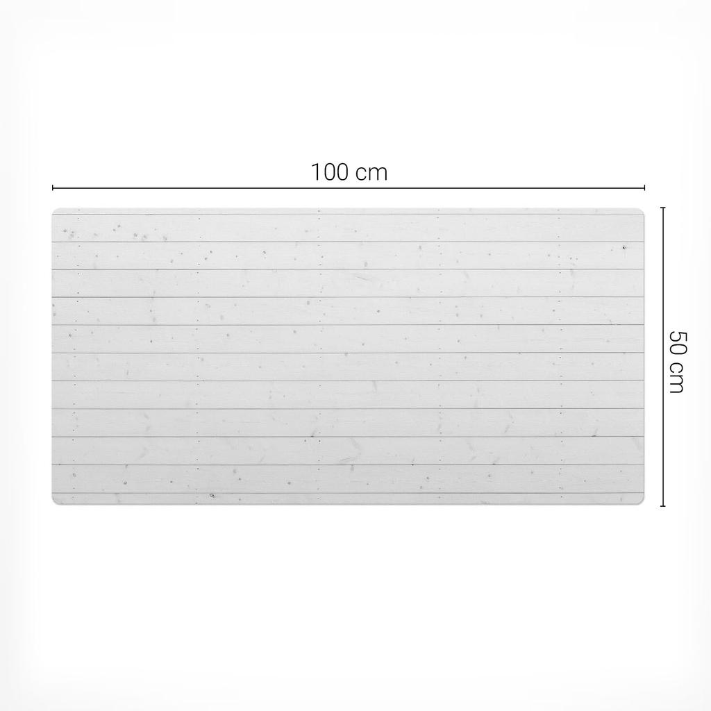 Gaming Protective Mat for Keyboard and Mouse Wooden Boards 100X50 Cm