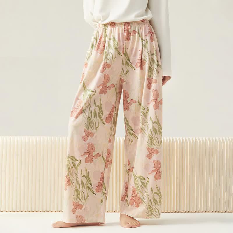 Women s Pure Cotton Printed Sleepwear Pants 165