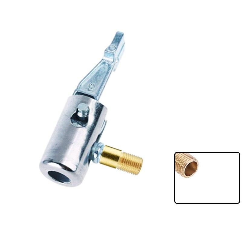 Portable Inflatable Pump for Car Tire Air Chuck Compressor Tire Inflator Tire Chuck with Barb Connector for Hose Repair