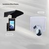 Waterproof Turret Dome Camera Shield Cover 1 Set Rainproof Protective Box for Outdoor Wall Mount Installation