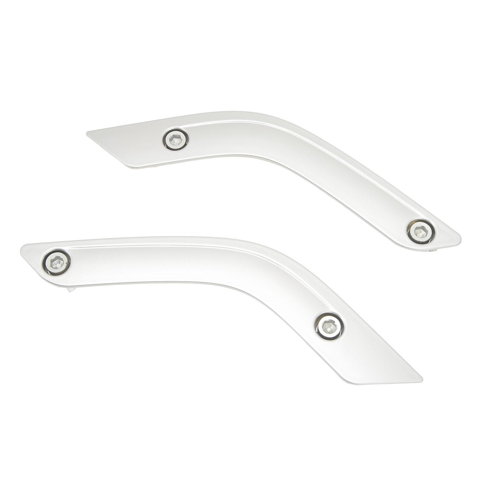 

1 Pair Interior Door Handle Inserts Cover Left Right Inner Door Handle Trim for Wrangler JK 2011 to 2018 Silver