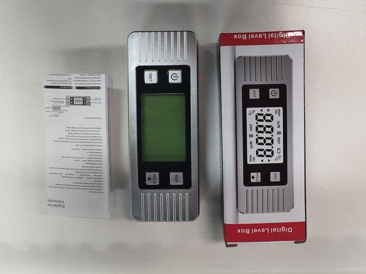 Digital Angle Gauge Magnetic Protractor Inclinometer Level Angle Finder Angle Cube Level Box With