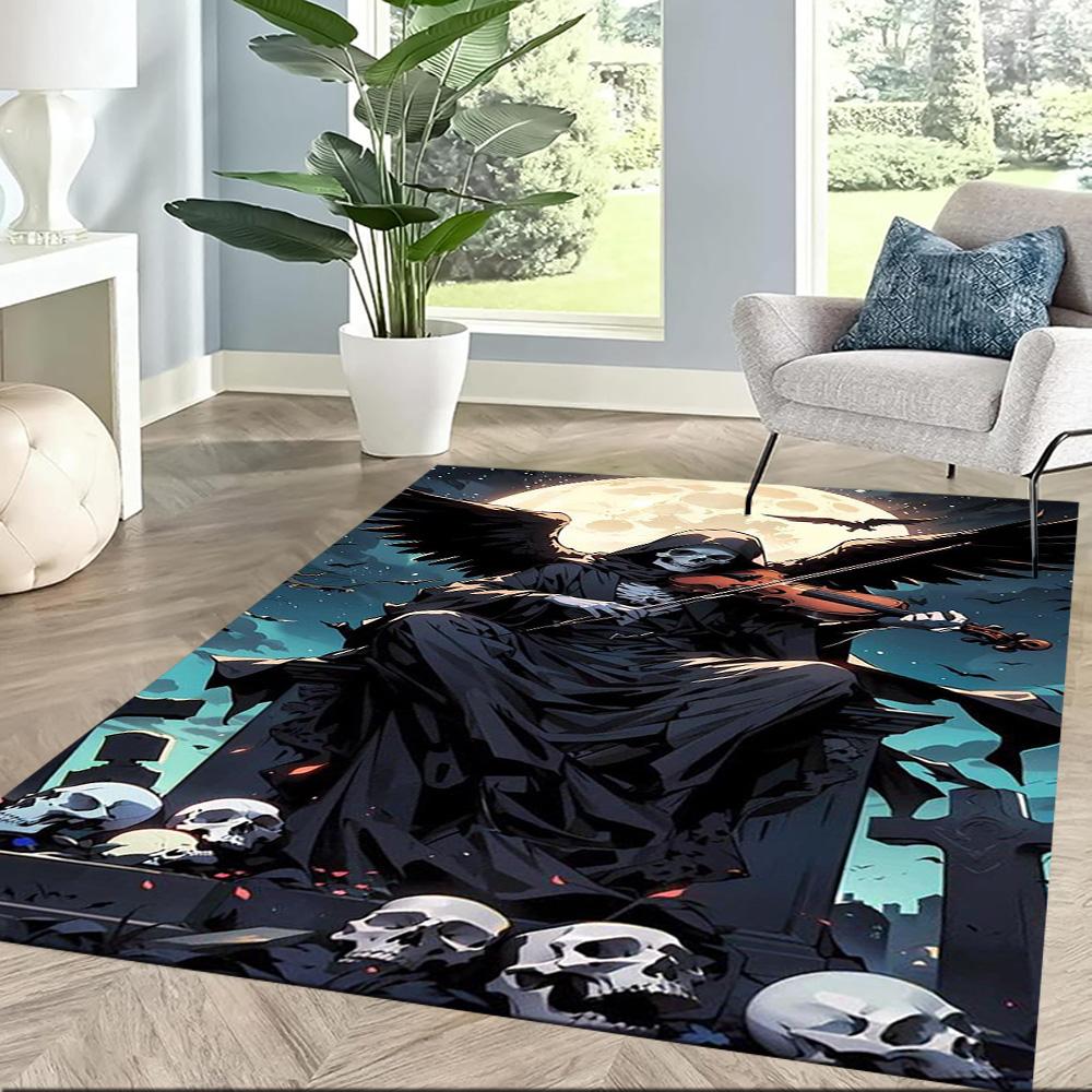 Satanic Symbolism Artwork Floor Mats for Living Room, Bedroom and Room Decoration Are Suitable for Gifts.