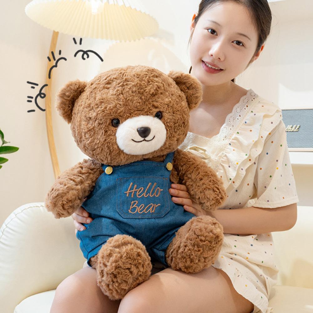 Cute Barcelona Bear Doll Teddy Bear Plush Teddy Bear Doll Bed Child Sleeping Pillow Girl Gift