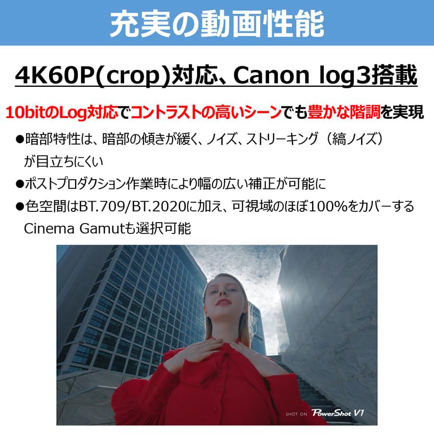 Date Canon Vlog Digital Camera PowerShot V1 PSV1 [Delivery Undecided] Camera/compact