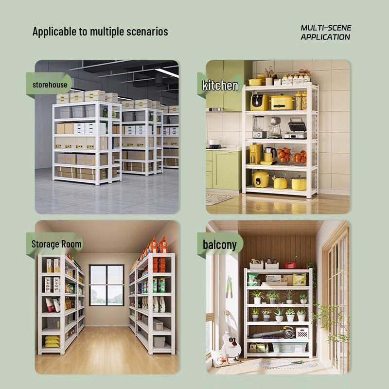 OJW 5-Tier Stainless Steel Storage Shelf