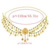 Coin Belly Chain Dance Dress Belt Coin Tassel Indian Waist Chain Jewelry Body Chain Bohemian  Metal Waist Belt