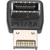 USB3.1 Type E Adapter Computer Motherboard USB3.1 TYPEE Adapter 90 Degree Steering Elbow USB 3.1 Type E Adapter 90 Degree Steering Elbow Vertical USB