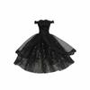 Mini Black Princess Dress Lace Tutu Doll Clothes Cute Doll Dress  Dolls