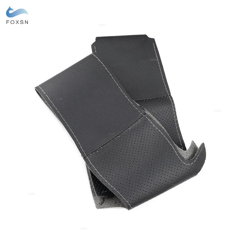 Perforated Microfiber Leather Car Accessories Interior Steering Wheel Cover Trim with fittings For Volvo V40 XC60 S60 LV60 S80L