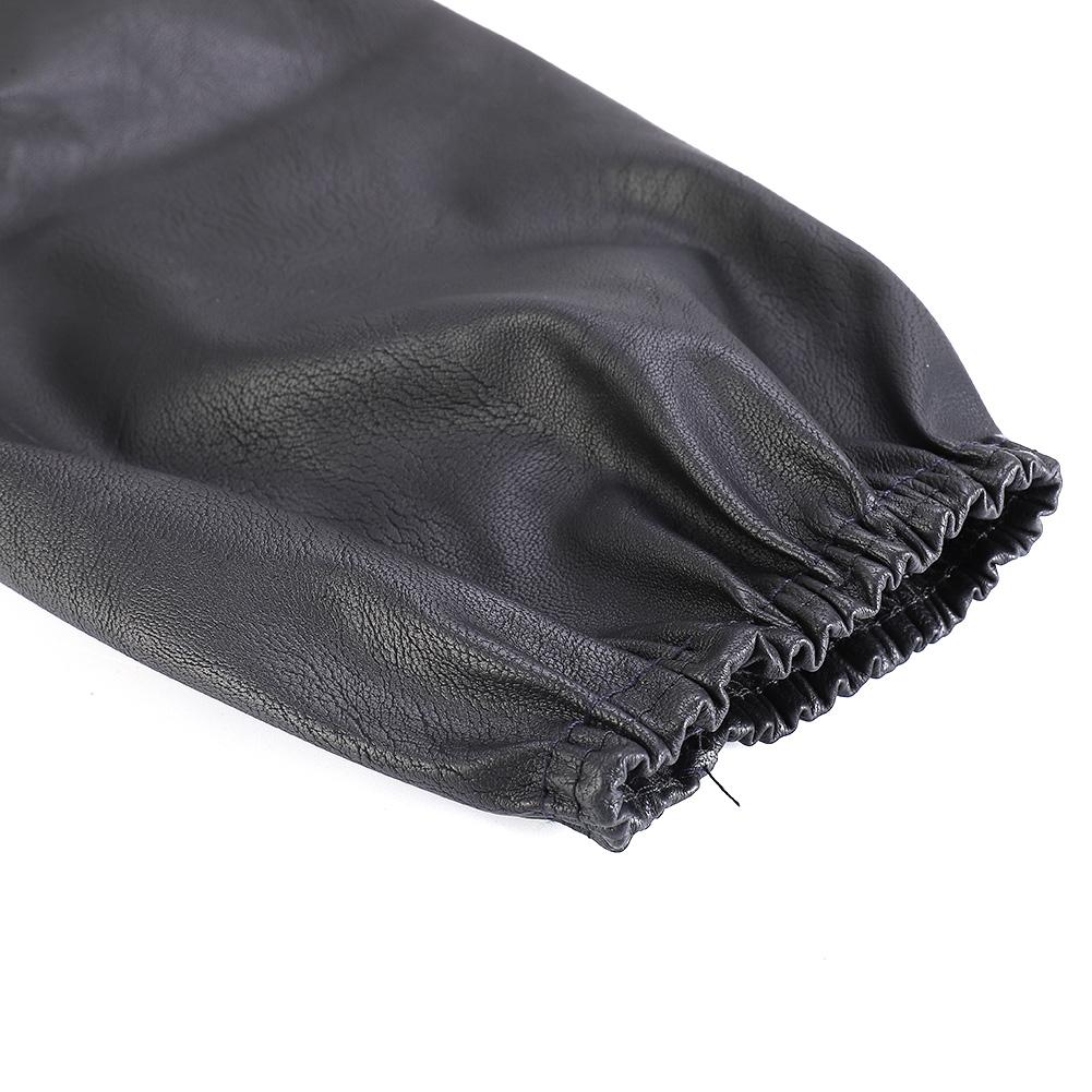 Fireproof Welding apron Unisex Wear Resistance Leather Welder heat insulation protection apron +1 pair sleeves 97cm×65CM