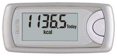 TANITA SV Smartphone Compatible AM-161 Pedometer/Activity Monitor, Silver,
