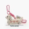 Cute Dog Plush Soft Stuffed Animal Puppy Toy Purse Bag Charm Pendant For Women Girls Backpack Handbags Bag Charm