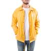 Vans Golden Glow Solid Logo Print Single-Breasted Polo Jacket Men jackets Yellow VN0A5KEYLSV