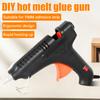 100W Hot Glue Gun 11mm High-Power Domestic Hot Glue Gun 3-5 Minute Warm-Up Time High-Quality Hot Glue Gun