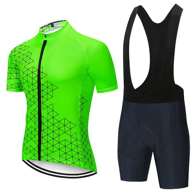Cycling Jersey Set Men's Cycling Set 2024 Summer Outdoor Sport Bicycle Wear Clothing Breathable Bike Clothes MTB Cycling