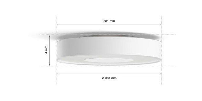 Plafonnier - Philips Hue - Infuse Medium - Blanc - LED - Intérieur - Contemporain