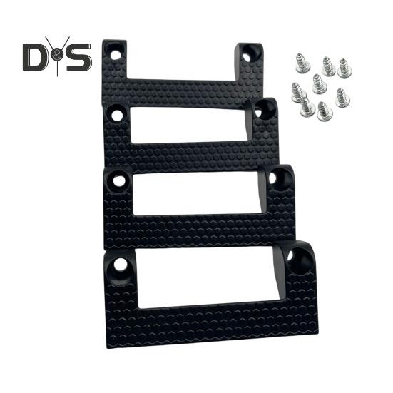 4ks držáky na metr Organizéry na nářadí Uspořádání garáže Jednoduchá instalace Držáky na nářadí se šrouby