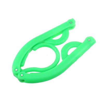 Gruccia Portatile Pieghevole in Plastica per Abiti Cappotti da Viaggio Pieghevole 5 Colori