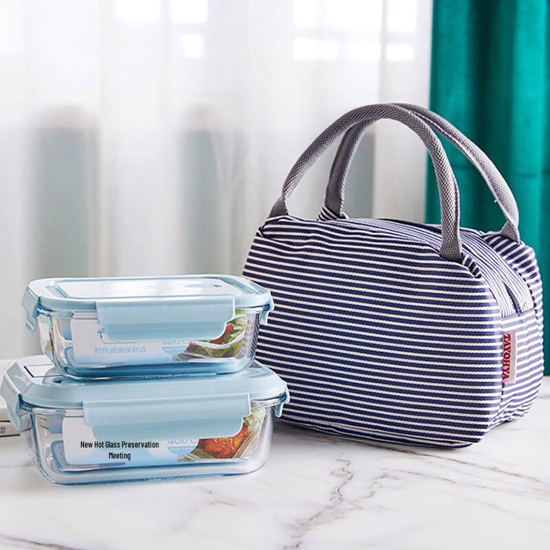 TAYOHYA Heat-Resistant Glass Lunch Box Set
