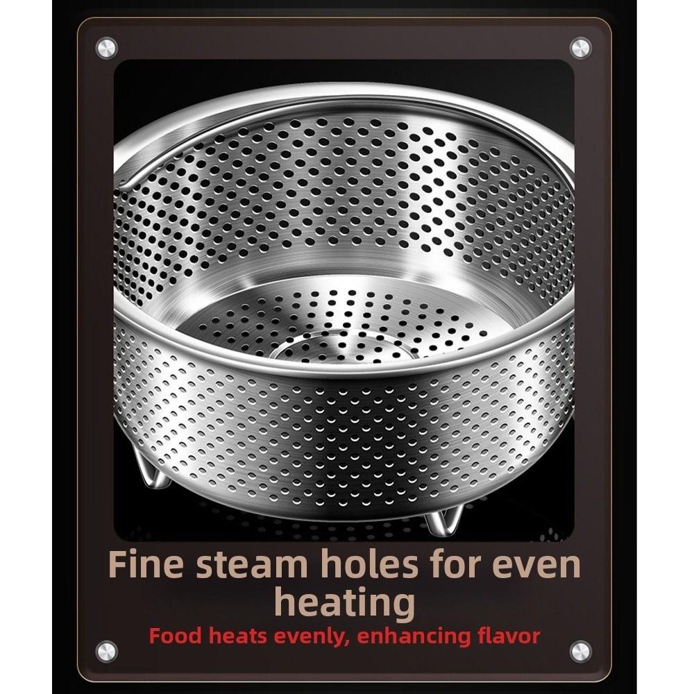 Stainless Steel Food Steamer Rack Water Resistant Rice Cooker Basket  Pressure Cooker