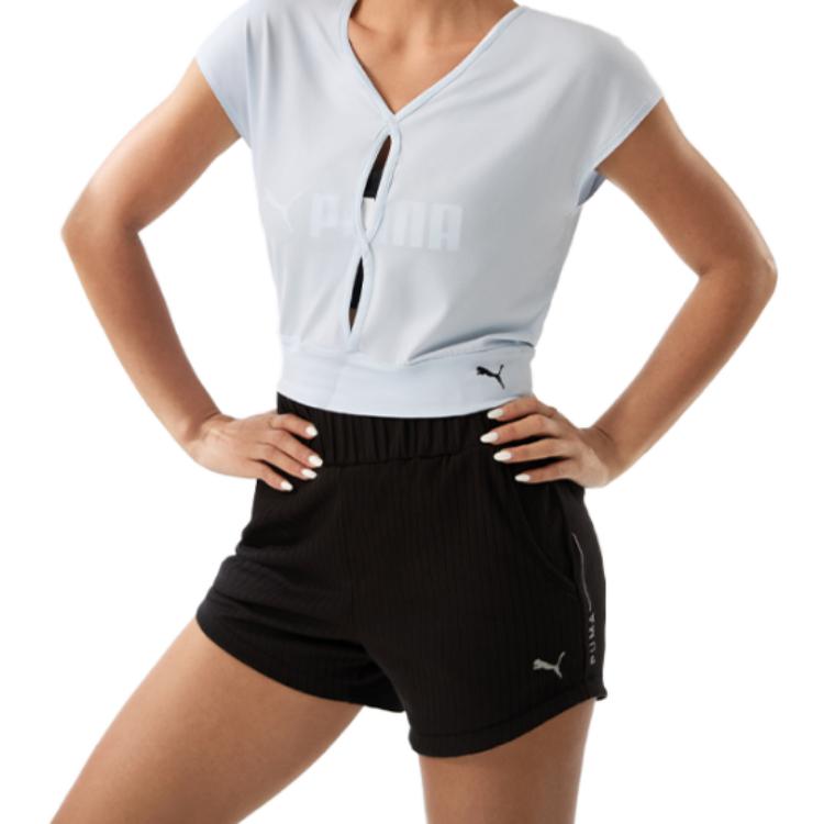 Puma Studio Unwind Shorts Women Shorts Black 524608-01