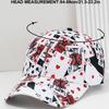 Unisex Poker Print Mesh Baseball Cap with Adjustable Back Buckle for Travel, Hiking, and Hip-Hop Styling.