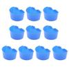 Bird Feeding Bowl Thickened Plastic Feeder Tray Water Food Container for Parrot Cage Birds