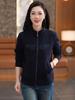 New 2026 Women's Stand Collar Hoodie: Chic, Casual, Loose-Fit Long Sleeve Jacket for Spring & Fall