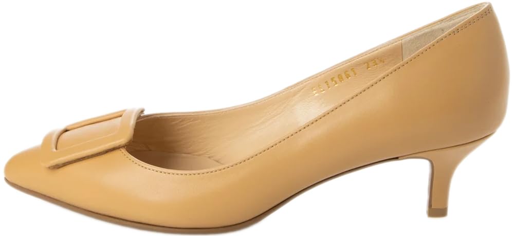 

Eizo Women s Buckle Pointed Pumps EM15061, Black, Size 22.0 cm