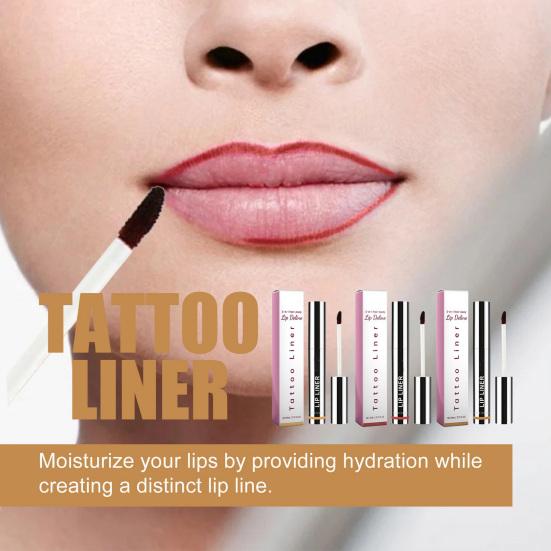 Matita labbra peel-off da 5 ml, a lunga tenuta, impermeabile, altamente pigmentata, rimovibile, per tatuaggi labbra voluminosi, strumenti per il trucco delle labbra da donna, regalo di compleanno