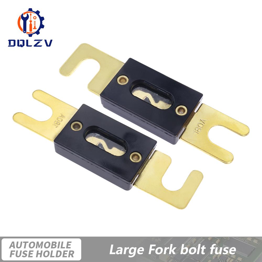 ANL Car Fusible Link Bolt-on Fuse Holder with Fuse 40 50 80 100 125 150 250 300 400A Amp Car Truck Audio Bolt on Fuse 50A