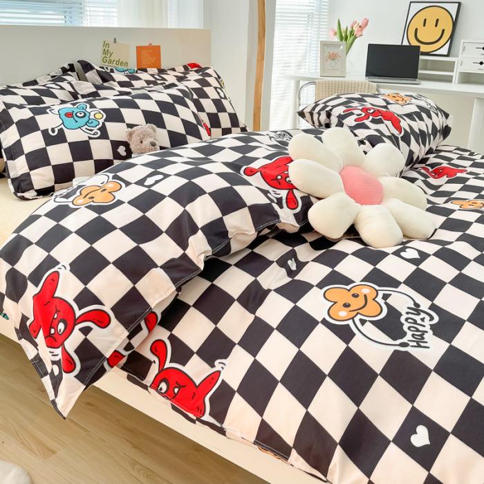 Nantong Aloe Vera Cotton Student Dormitory Summer Bedding Set