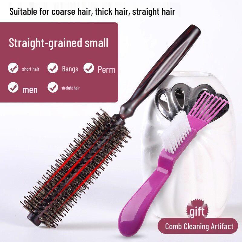 LIEI Boar Bristle Round Hair Brush