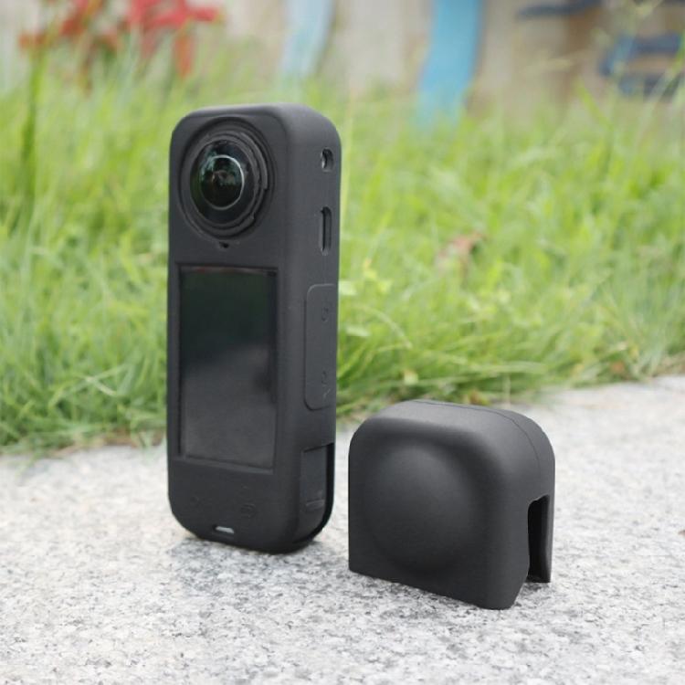 Full Body Silicone Cover For Action Cameras Fingerprint Resistant Oil Resistant Shock Absorption Protective Case