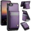 JEEHOOD J06 British Style RFID MagSafe Card Bag PU Phone Case