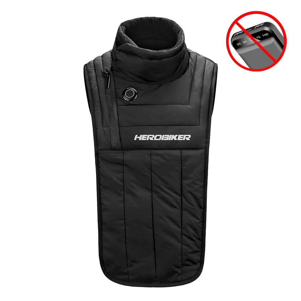 

Motorcycle Warm Neck Winter Neck Chest Warm Windproof Waterproof Outdoor Skiing Cold Proof Heating Neck Snow Riding Warm Neck HMZ113-Black
